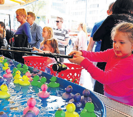 Im Auerbachcenter stehen zahlreiche Kinderaktionen auf dem Programm.