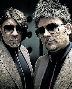 „The Disco Boys“ haben am Samstag einen Auftritt auf der Bühne im von-Galen-Park. FOTO DISCO BOYS