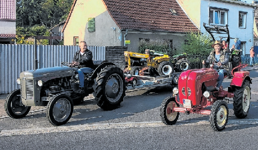 Historische Traktoren sind am Samstag zu erleben.