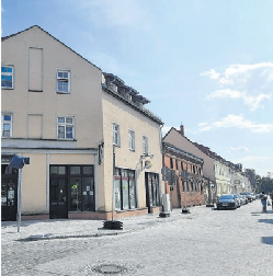 Auch die Bauarbeiten an der Berliner Straße stehen jetzt kurz vor dem Abschluss.