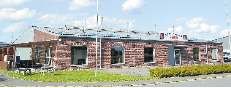 Die Kaminwelt Neuer in Lüdinghausen.