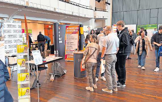 Die Besucher und Besucherinnen erwartet ein breites branchenübergreifendes Angebot. FOTO: KATAPULT/RED BRAID MARKETING/GRATIS