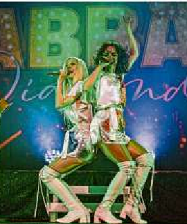 ABBA-Diamonds verwandelt das Vis-à-vis Hoyerswerda am 7. Februar 2025 in einen Tanztempel. Tickets unter: 0355 481 568 Foto: Steve Vivash