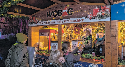 Heimelige Stimmung: Der Bummel an den zahlreichen Ständen lockt in die Innenstadt. Archivfoto: Oliver Voigt