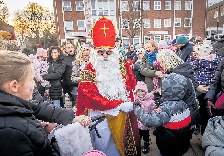 Vor allem die Kinder freuen sich schon auf den Besuch des Nikolauses. FOTO (A) SCHÜTZE