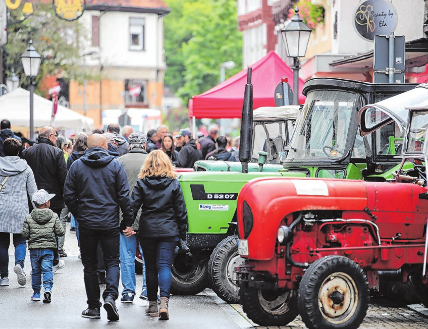 Fans von Traktoren und Landmaschinen kommen am 9. Oktober ebenfalls auf ihre Kosten.