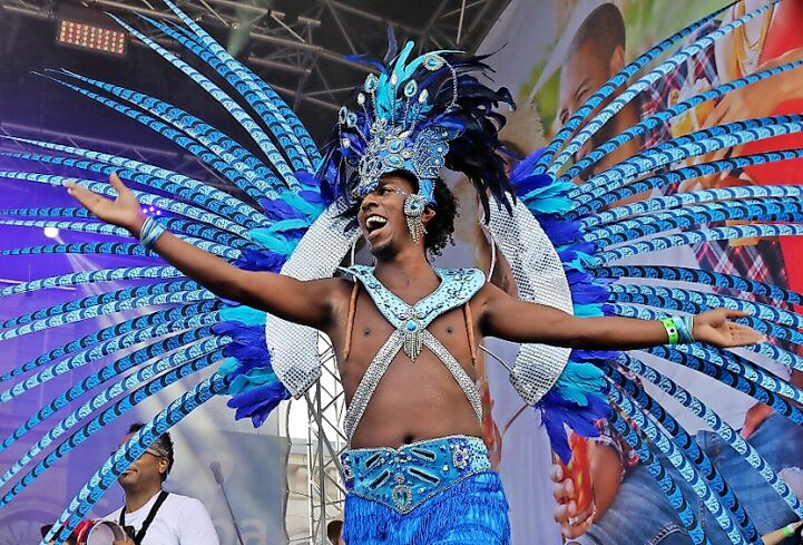 Alljährlich verwandelt sich die Stadt Coburg in die „Samba City". 2023 findet das Festival wieder vom 14. bis 16. Juli statt. FOTO: BERTRAM WAGNER