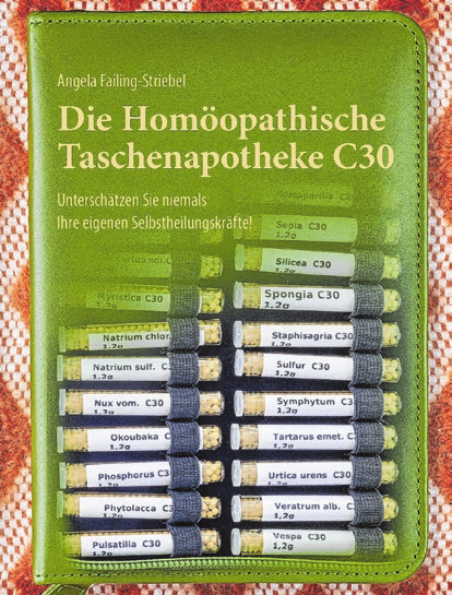 Cover der neuen Buches ,,Die Homöopathische TaC30". Am schenapotheke Samstag wird es in Blaubeuren vorgestellt.