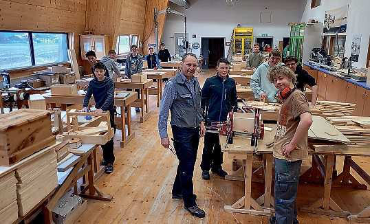 Das Holztechnikum Kuchl bietet eine einzigartige Ausbildung<br/>Foto: Holztechnikum Kuchl