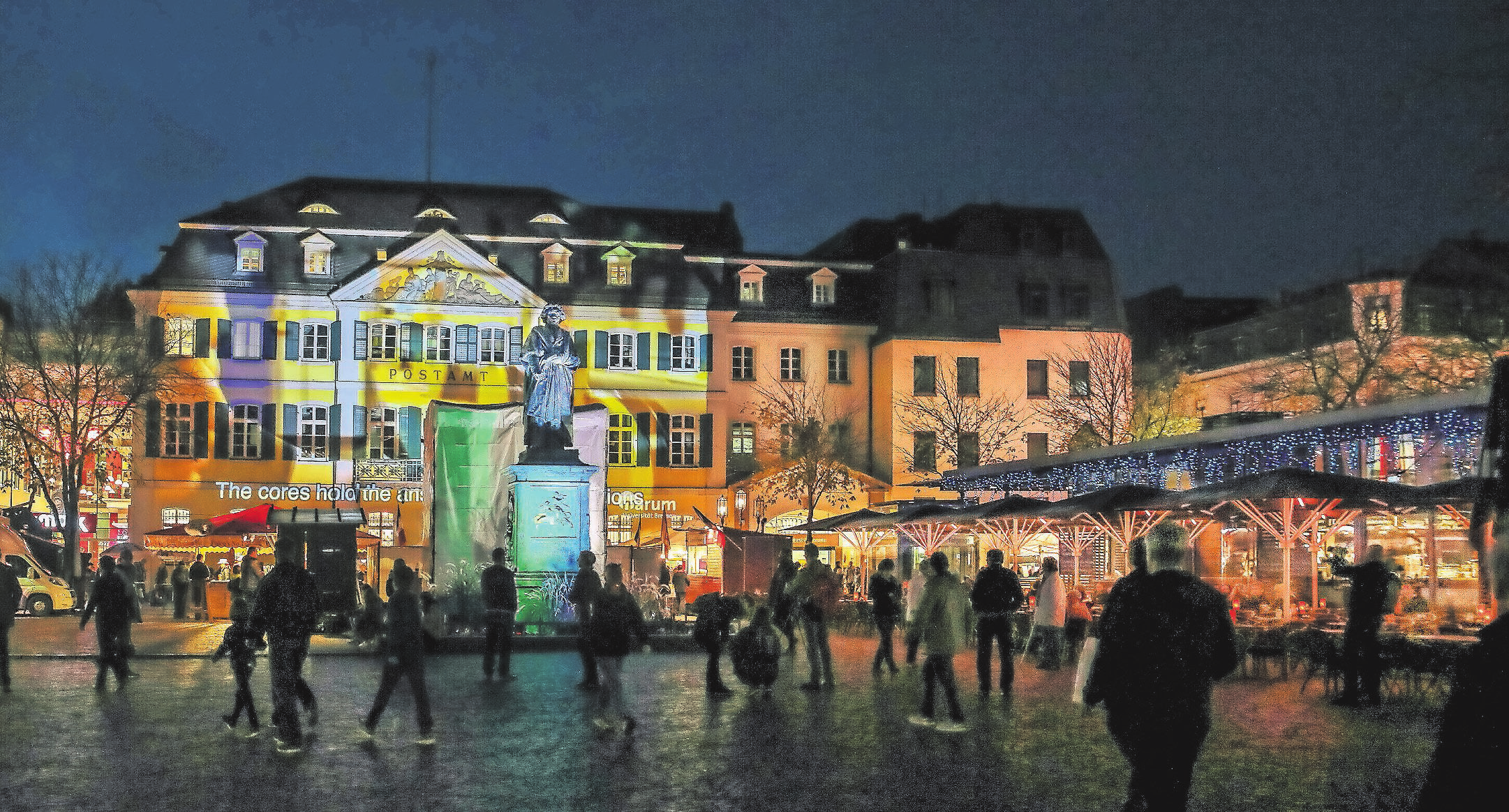 ,,Bonn leuchtet" lockt am Wochenende wieder viele Menschen in die City. FOTOS: BONN CITY
