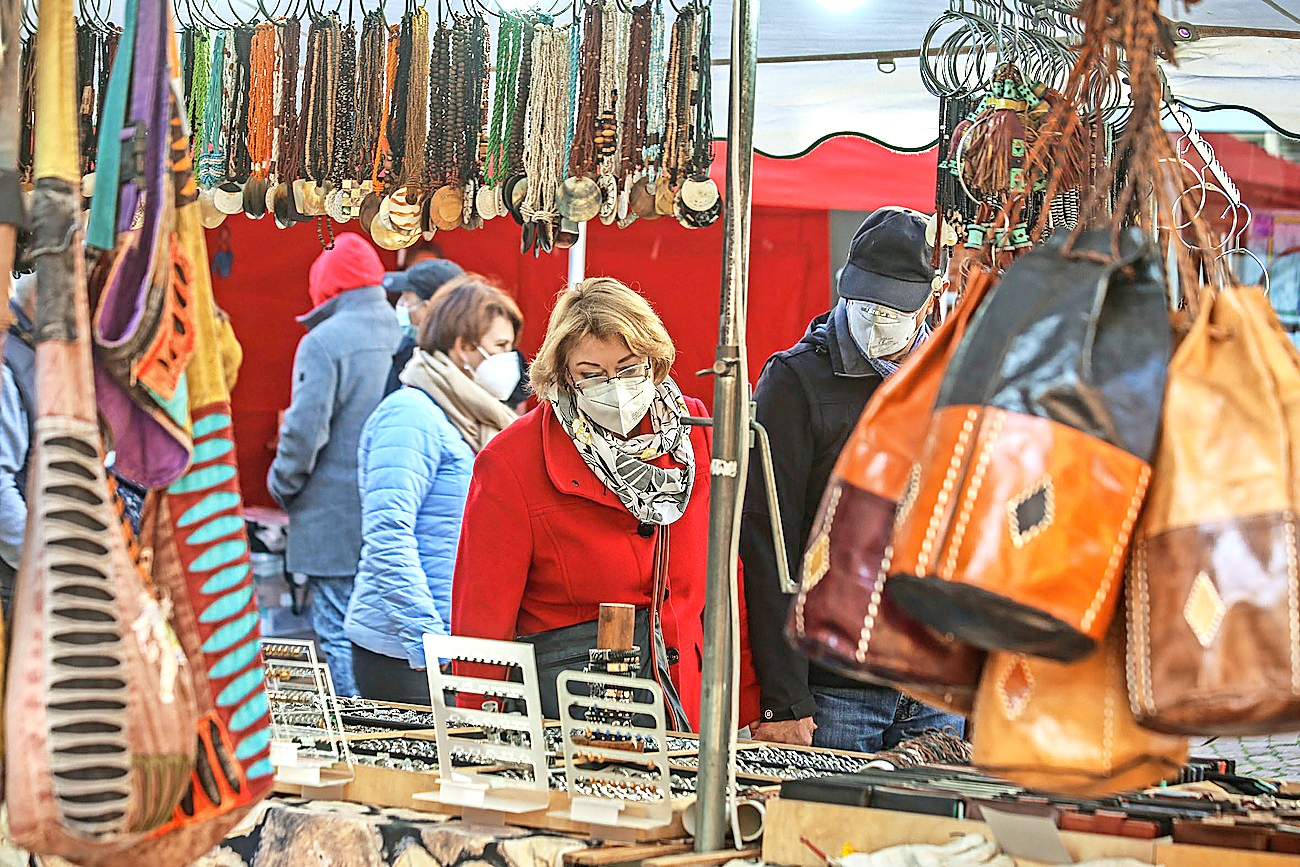 Der Martinimarkt bietet am Wochenende wieder das typische Jahrmarktsortiment. DEC