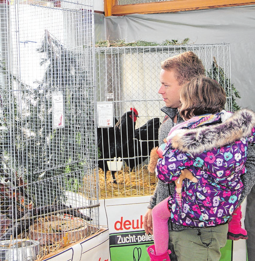 Der Besuch macht auch Kindern Spaß. Fotos: Jörg Wahl