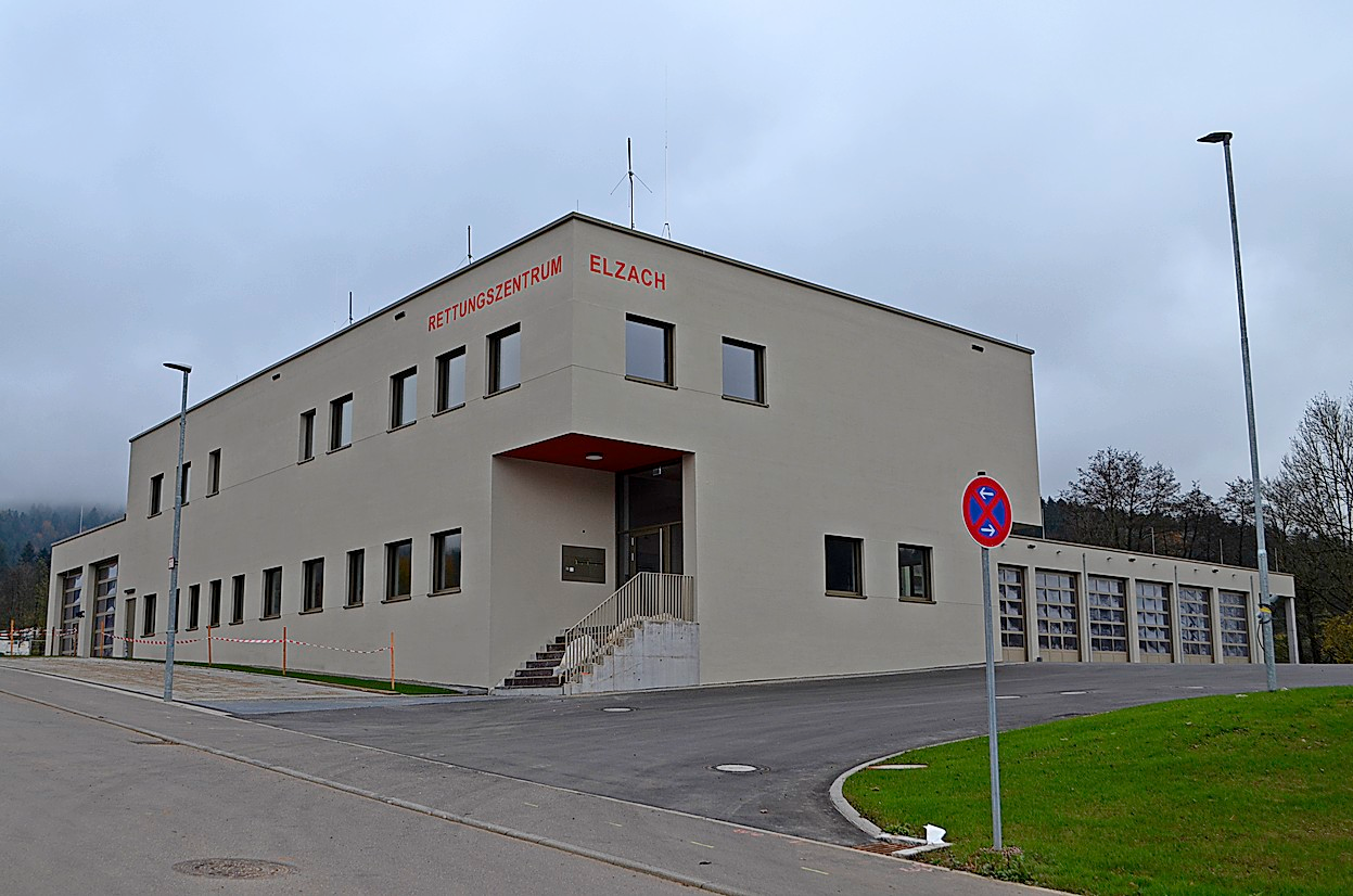 Das neue Rettungszentrum Elzach an der Weiler Straße