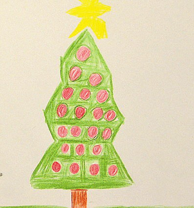 Ihr Kind malt gerne zu Weihnachten? Zeigen Sie uns die Kunstwerke. FOTO ARCHIV