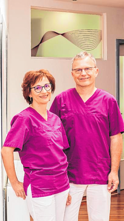 Dr. Silvia und Dr. Martin Rossa. BILD: DR. ROSSA & KOLLEGEN