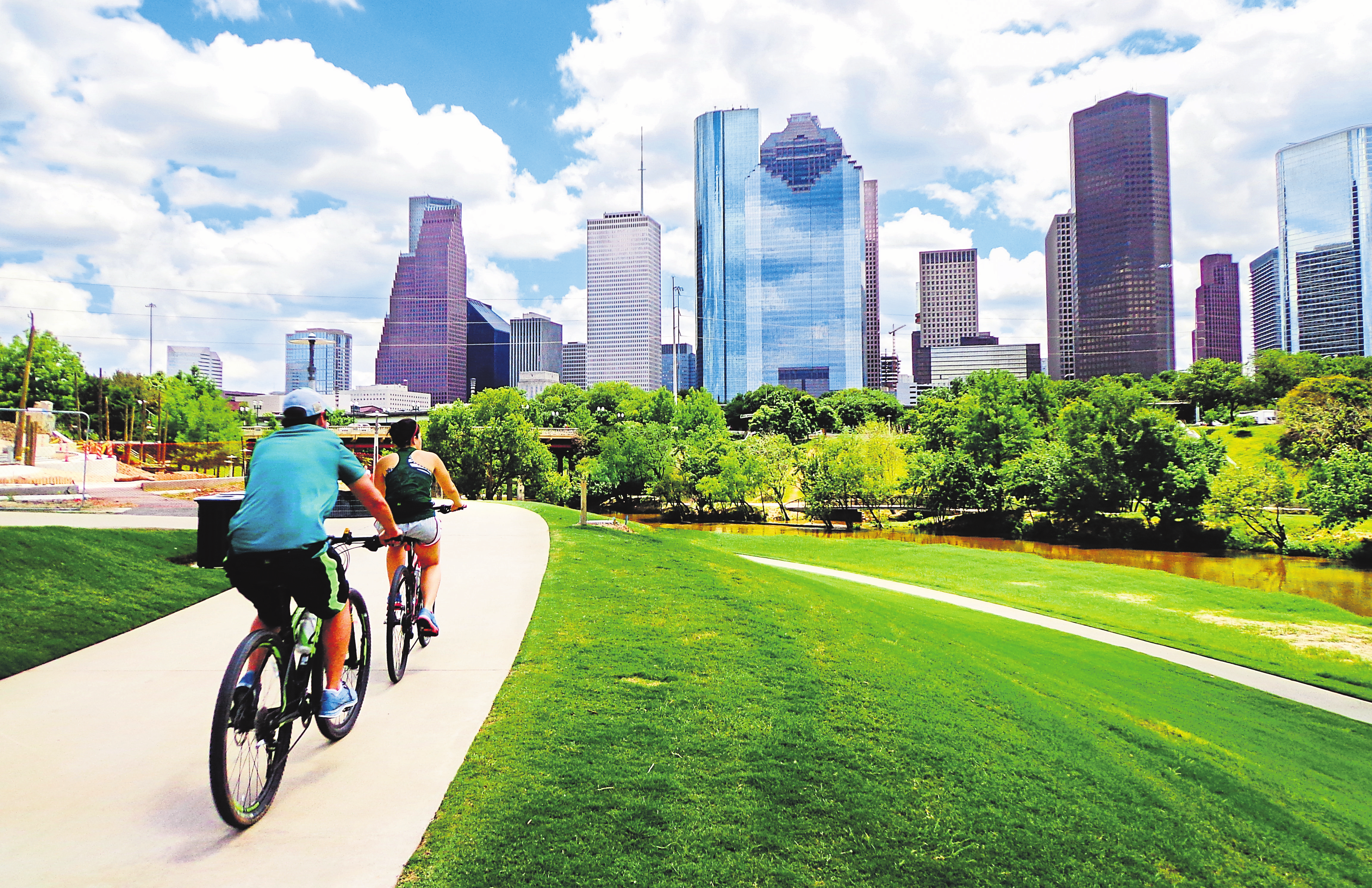 Auch Städte lassen sich gut mit dem Fahrrad erkunden.