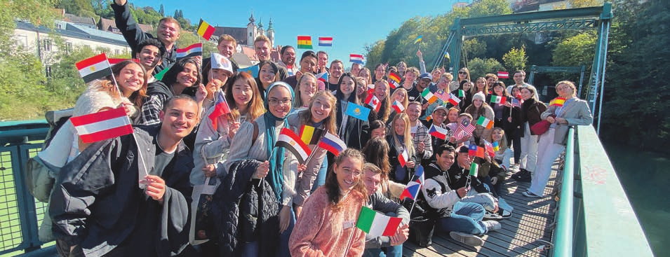 Studierende aus der ganzen Welt trifft man am Campus Steyr. Foto: FH Oberösterreich