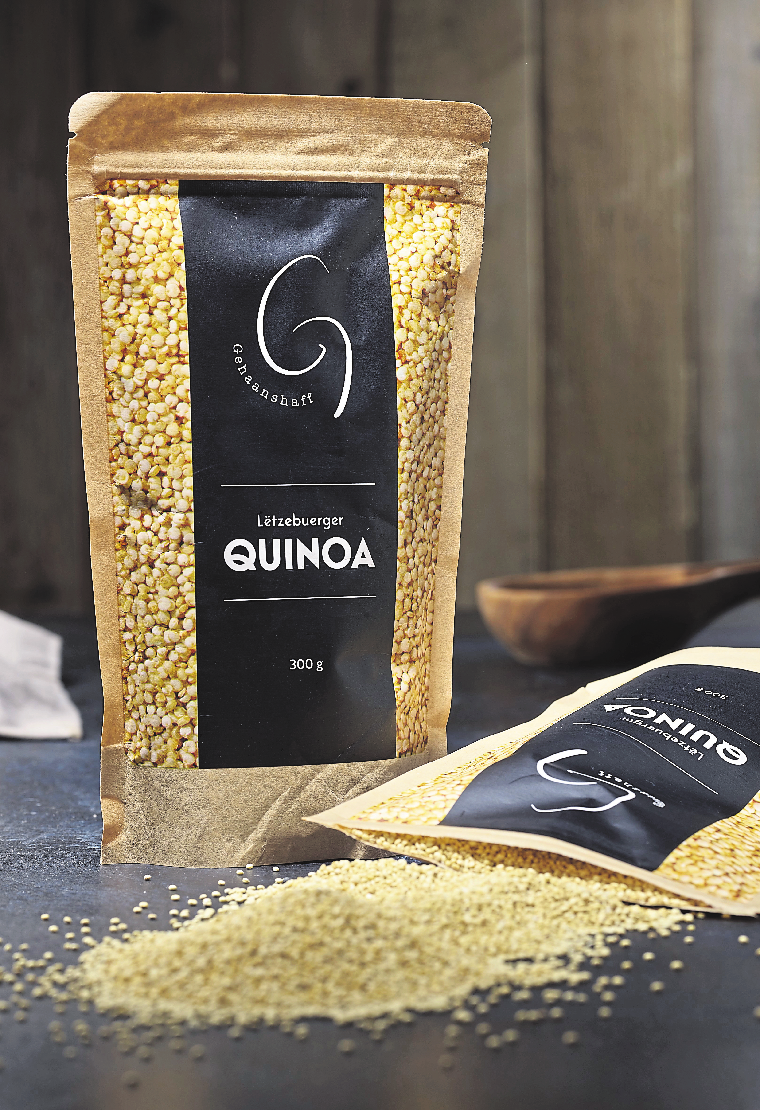 Die Quinoa vom Gehaanshaff in Bettemburg ist die erste in Luxemburg angebaute Quinoa überhaupt.