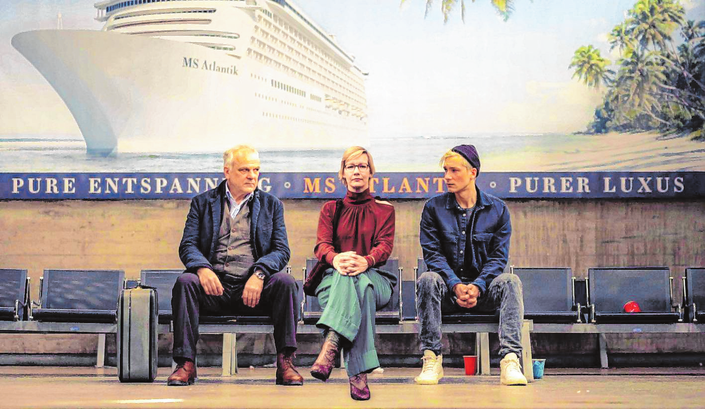 ,,Das schwarze Quadrat" spielt auf einem Kreuzfahrtschiff. Die Kunsträuber Vincent und Nils wollen ein 60-Millionen-Gemälde dort an ihren Auftraggeber übergeben. | Bilder: Gordon Timpen, Port-au-Prince-Pictures