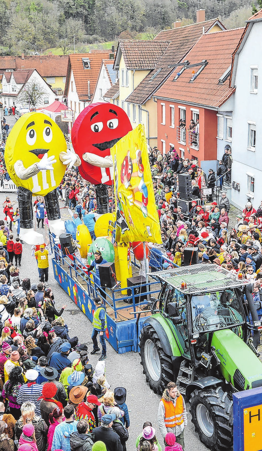 Einen richtigen Umzug gab's zuletzt vor drei Jahren. Doch jetzt sollen am Samstag wieder allein zwölf Motivwagen durch Bühlerzell rollen.