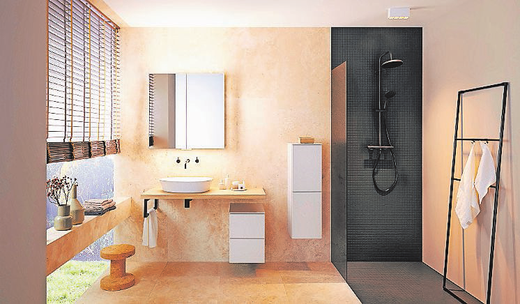 Mit den richtigen Möbeln werden Badezimmer dauerhaft sicher und komfortabel zum individuellen Wohlfühlort. FOTO: DGM/BURGBAD