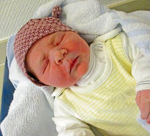 Livy Wenzel, geboren am 15. Februar.