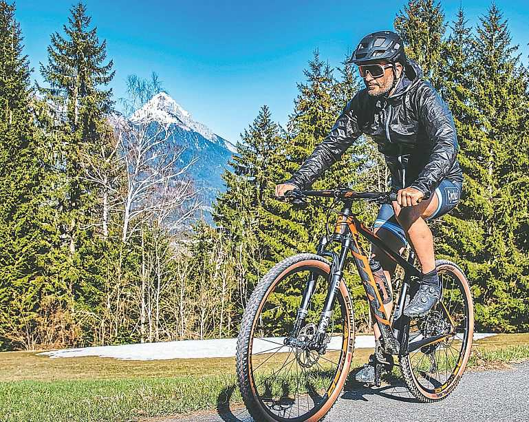 Hannes Walliner leitet die Berg- und Radkrone und ist selbst ein Biker. Foto: Wallner Hannes