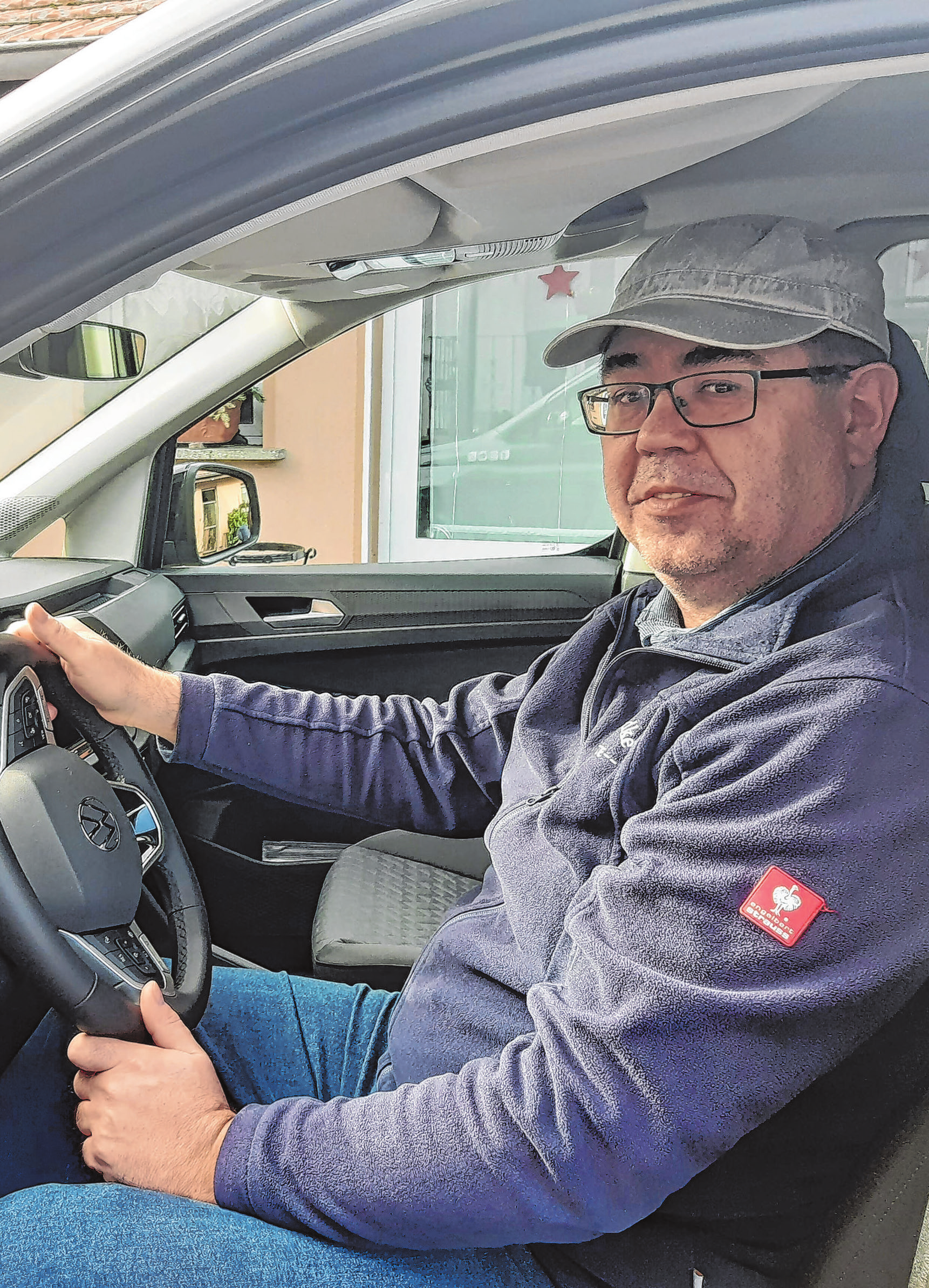 Stets fahrbereit - der Alttrebbiner Henri Mandke. Foto: Bernd Röseler/privat