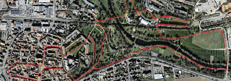 Hier ist der aktuelle fünf Kilometer Rundkurs durch die Innenstadt, den Schloss- und Kurpark sowie den äußeren Kurpark und die Arkau. BILDER: GOOGLEMAPS