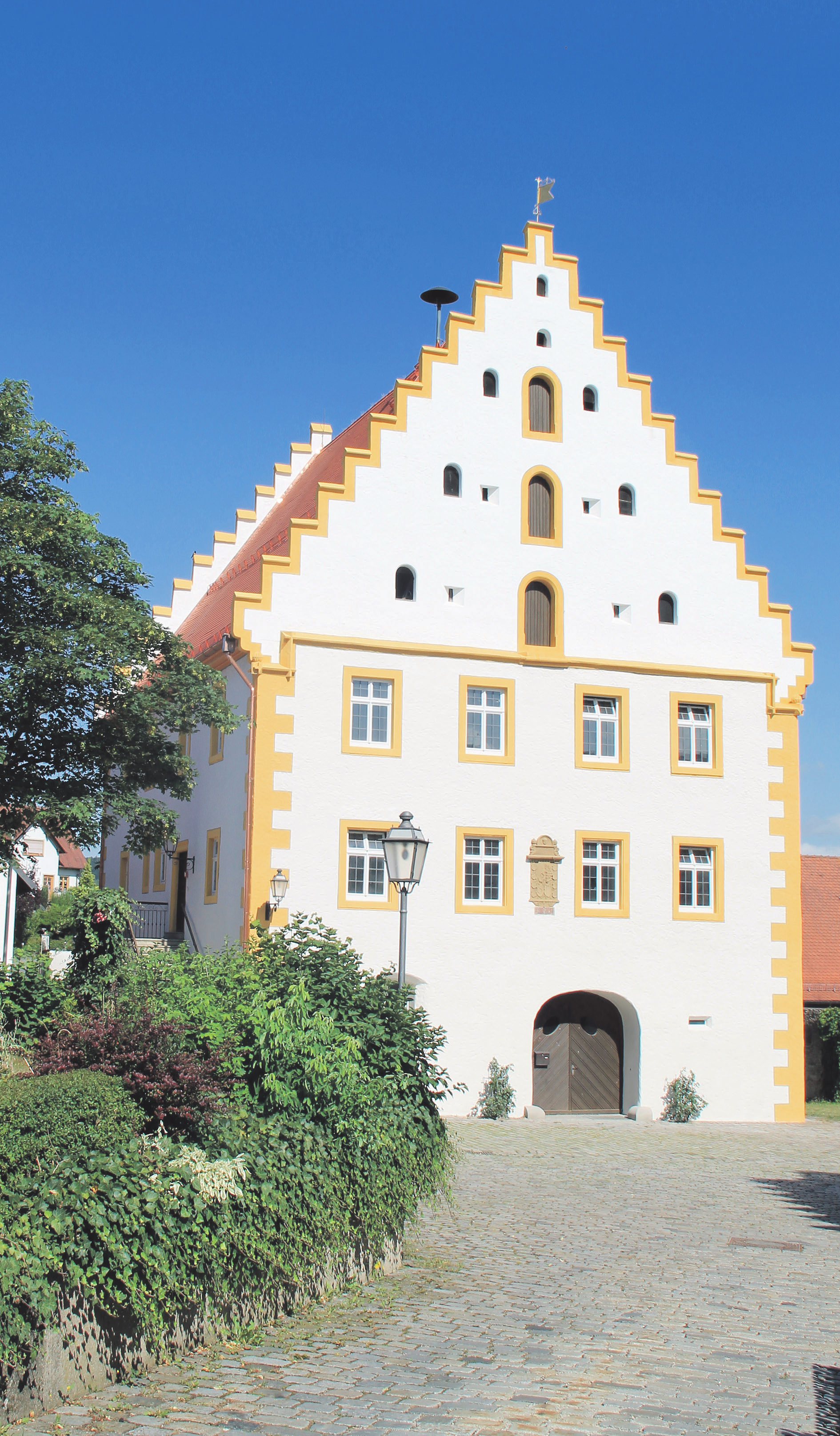 Ein Besuchermagnet der Gemeinde ist das Schloss in Trunstadt.