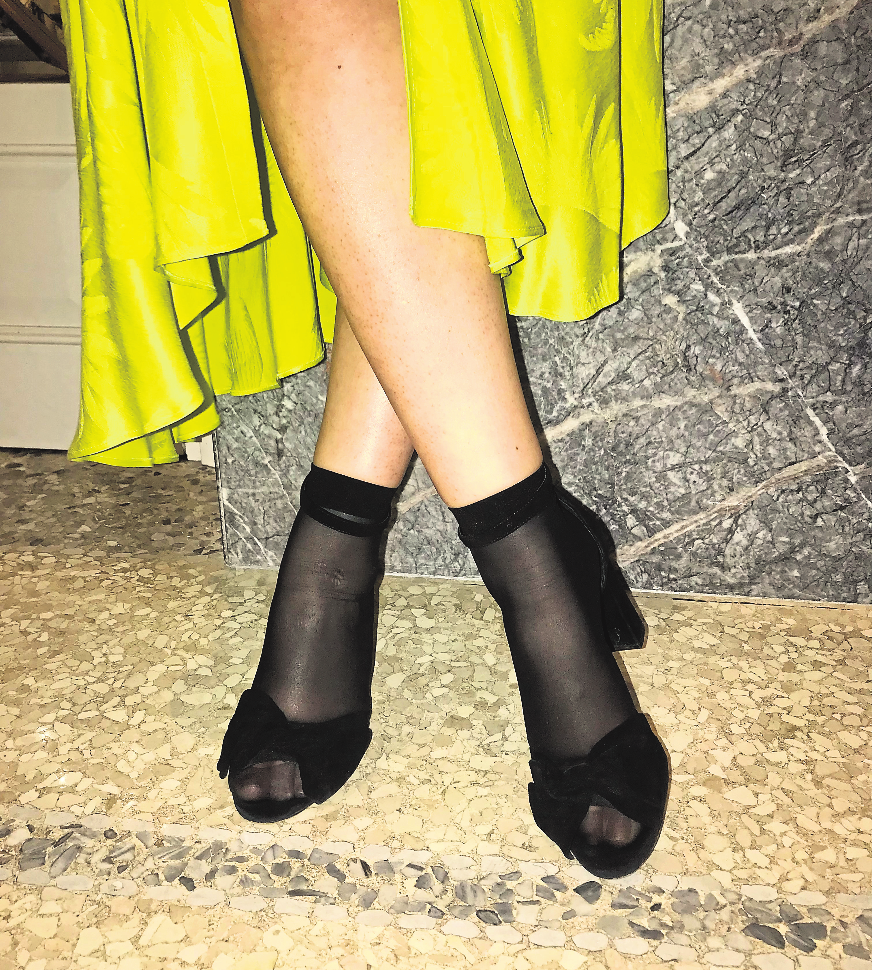 Glamour et chic, la chaussette est l'accessoire phare des défilés prêt-à-porter printemps/été 2023. Deborah Rimi