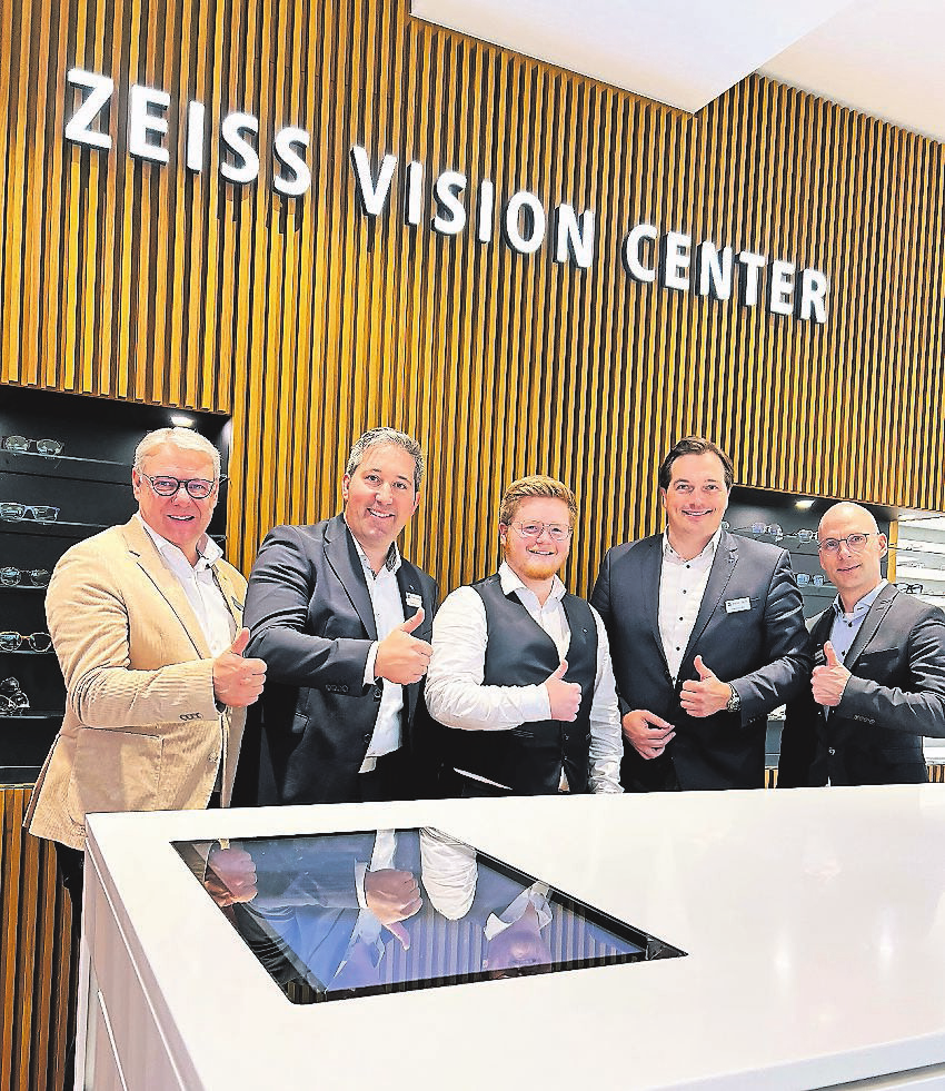 Das Team des ZEISS VISION CENTER freut sich auf Ihren Besuch.