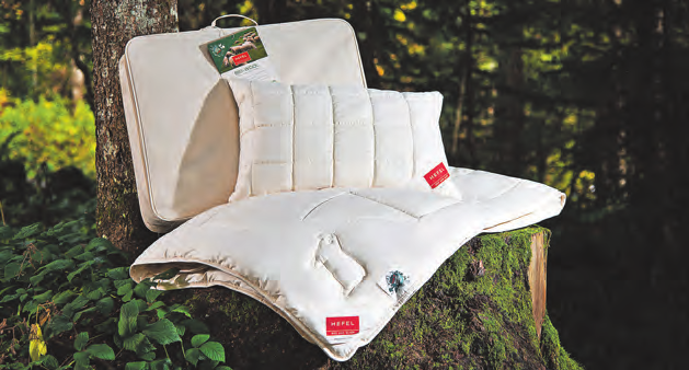 HEFEL Bettdecken, Kissen und Unterbetten werden in höchster Qualität zu 100% in Österreich produziert