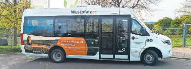 Auch auf vier Rädern rollt die Werbung für die Westpfalz, hier in Kusel FOTO: ANTARES WERBEAGENTUR/GRATIS