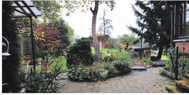 Vorher (links) und nachher (rechts) - Germania Gartengestaltung plant und realisiert individuelle Gärten mit hochwertigen Pflanzen vom nun hauseigenen Baumschulhof. Wer ,,nur" Pflanzen braucht, der ist in der Baumschule mit ihrer großen Auswahl auf mehr als 10 000 Quadratmetern richtig. 