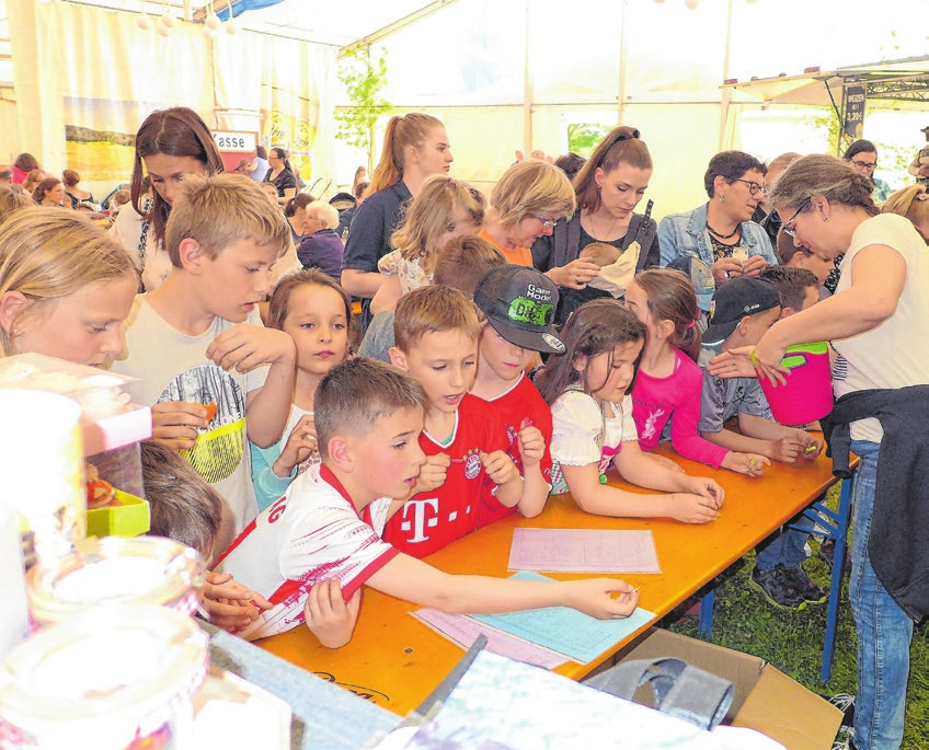 Das Kinderfest des Musikvereins Frankenhofen am Montag ist für die Kleinsten immer ein besonderes Highlight.