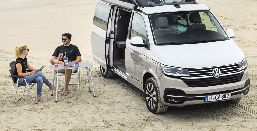 Endlich Ferien: Mit dem Volkswagen California ist die Erholung gebucht!