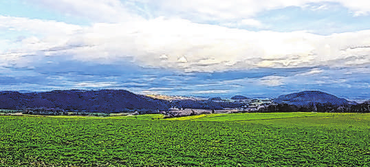 Wunderschöner Ausblick entlang des sieben Kilometer langen Drei-Dörfer-Wegs Fotos: Heimatverein Steyregg