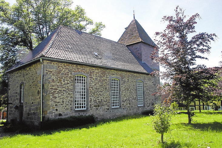Im nördlichen Afferde befindet sich die fast 250 Jahre alte St.-Georg-Kirche, Naturstein erbaut. aus Foto: pr