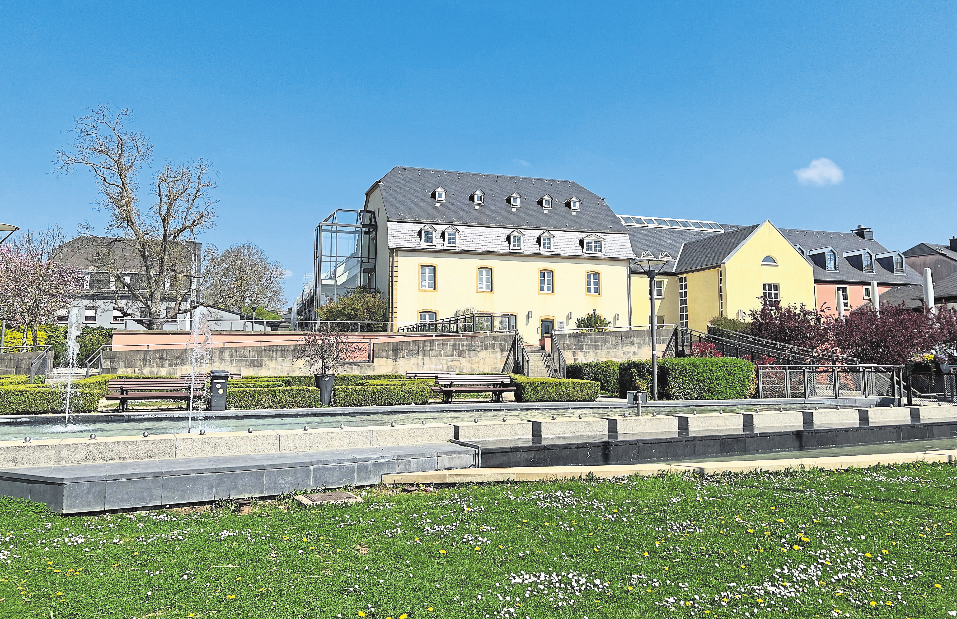 Le Centre Culturel Barblé est un des lieux aménagés pour la vie associative et culturelle de Strassen. Photos: C