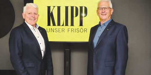 Geschäftsführer Gottfried Kraft (I.) mit Firmengründer/Geschäftsführer Ewald Lanzl Foto: Klipp/APA-Fotoservice/Hörmandinger