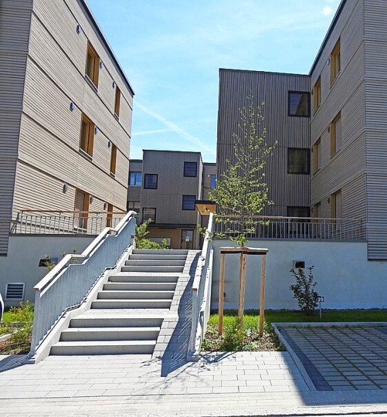 Sechs Häuser umfasst das Projekt in Staufen.