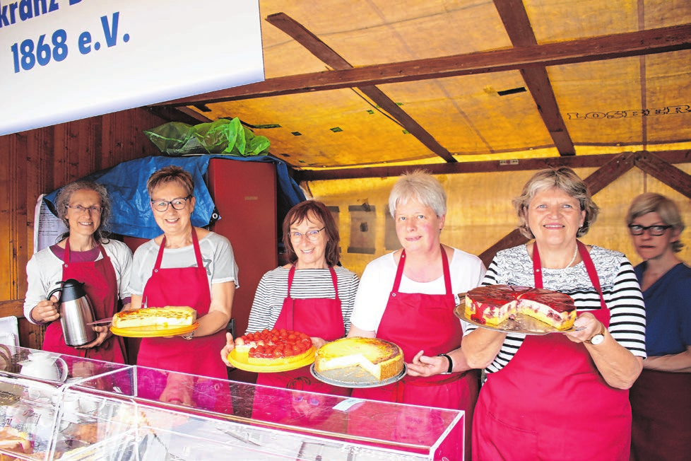 Die heimischen Vereine übernehmen am Pfingstwochenende die gastronomische Verpflegung. Fotos: Gottfried Mahling