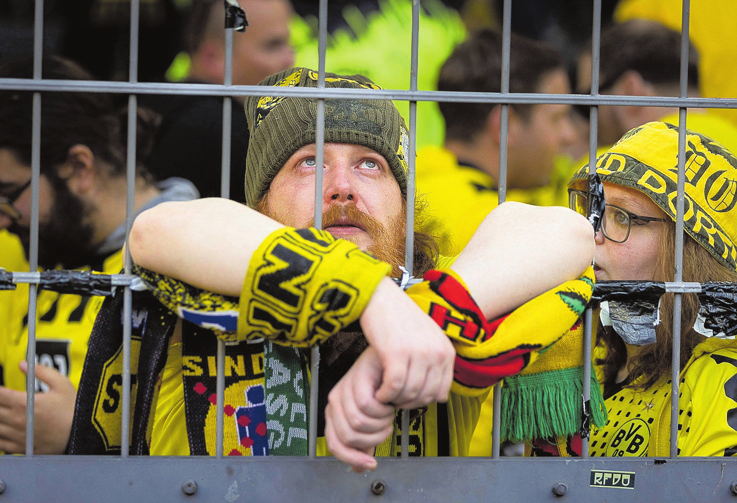 Die Anhänger im Stadion waren nach dem Schlusspfiff fassungslos. FOTO IMAGO