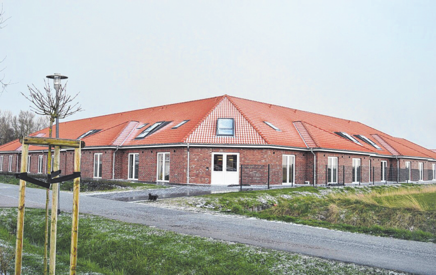 Das neue Pflegezentrum Uhlebüll.