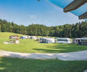 Hervorragende Ausstattung und viel Komfort am Campingplatz Fotos: Gemeinde Pramet