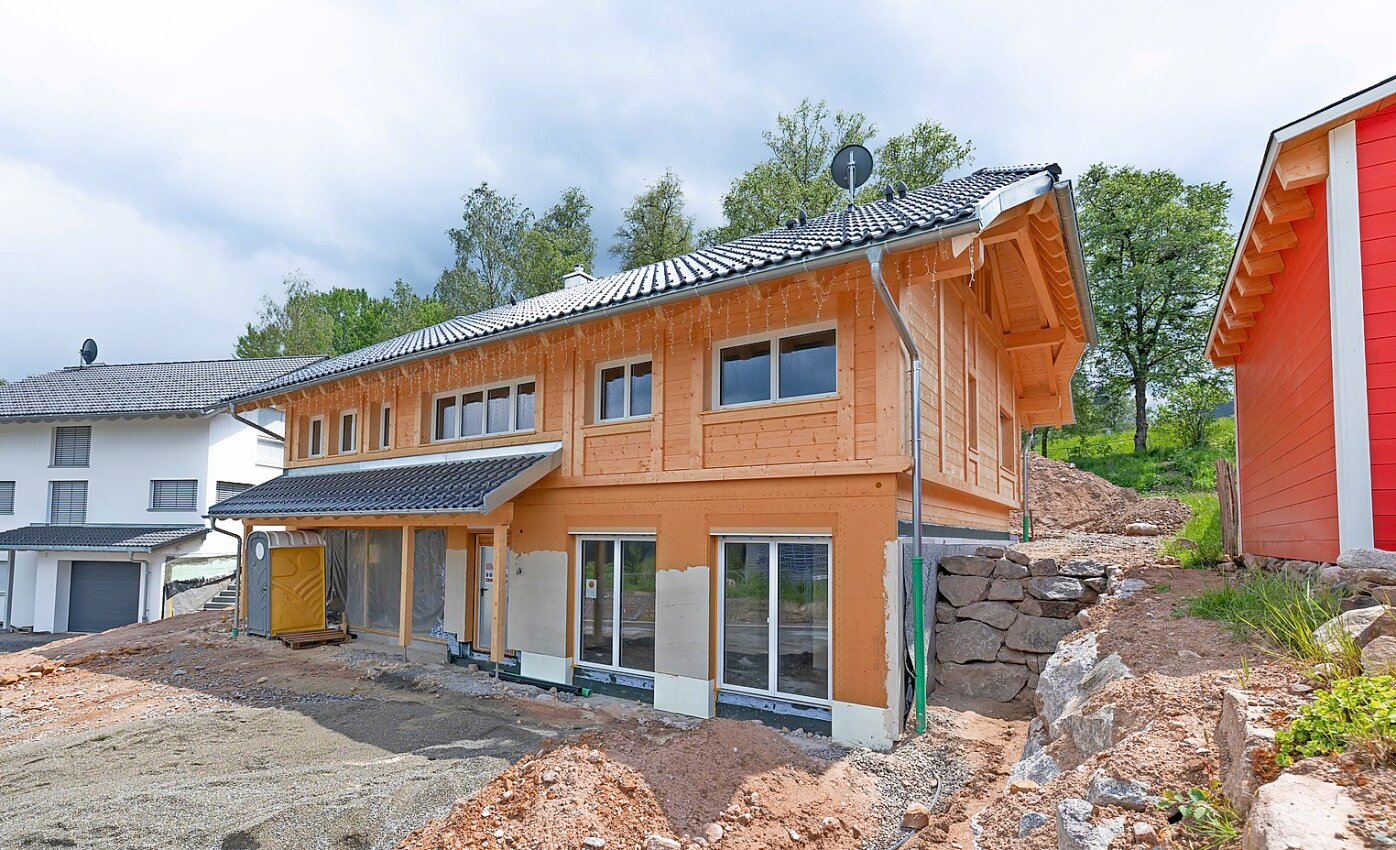 Ständer-Bohlen-Haus in Feldberg-Bärental öffnet am Tag der offenen Baustelle am 9. Juli seine Türen.
