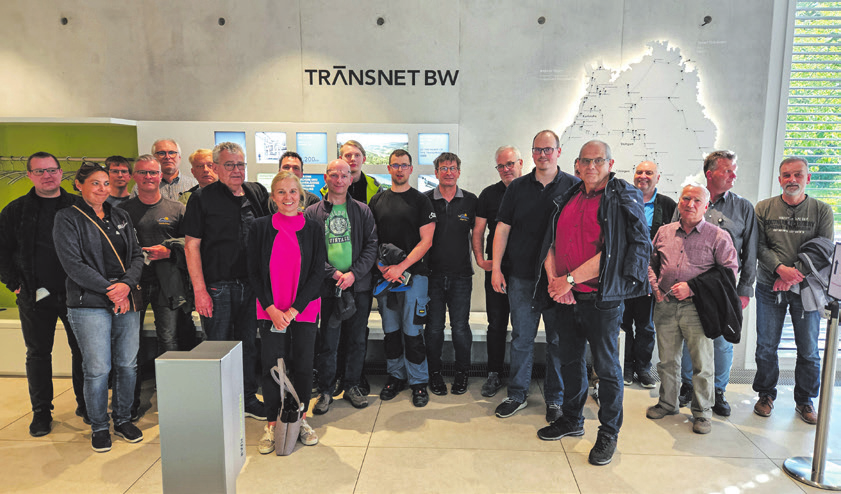 Der Besuch der Hauptschaltleitung in Wendlingen war für die Teilnehmer aus den Elektro-Innungen Göppingen und Esslingen-Nürtingen ein einzigartiges Erlebnis.