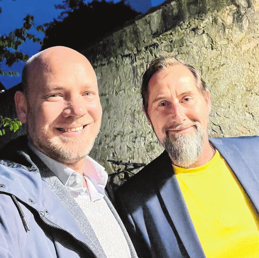 Die Vorsitzenden des Handes- und Gewerbevereins Söflingen: Lars Twelmeier (1. Vorstand) und Kurt Göbel (2. Vorstand). Foto: HGV