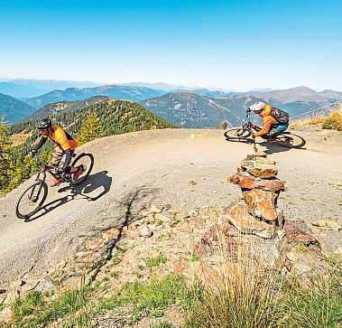 Mountainbiker und Genusswanderer sind in Bad Kleinkirchheim bestens aufgehoben. Foto: Mathias Prägant